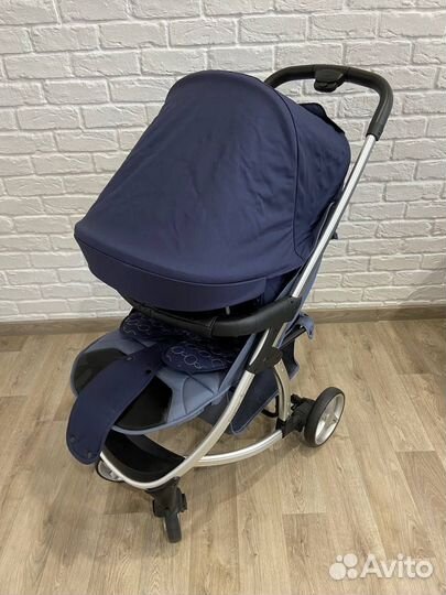 Коляска детская новая Babyton Cosmo Navy Blue