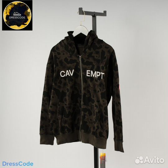 Зип Худи Cavempt камуфляжное Bape style