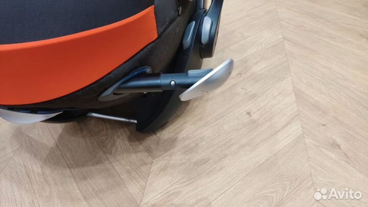 Автолюлька cybex cloud q platinum с базой isofix