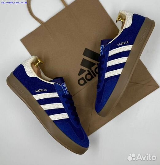 Кроссовки Adidas Gazelle Navy (Арт.88534)