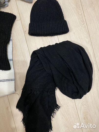Шапка и шарф комплект