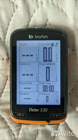 Велокомпьютер Bryton Rider 530