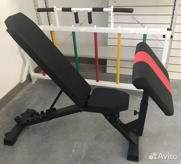 Скамья для жима усиленная с партой в комплекте