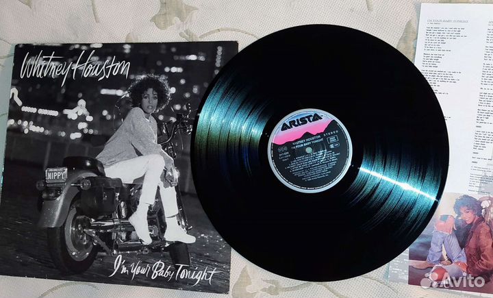 Whitney Houston I'm Your Baby Tonight 1990 Germ LP