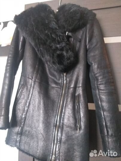 Дубленка натуральная женская короткая