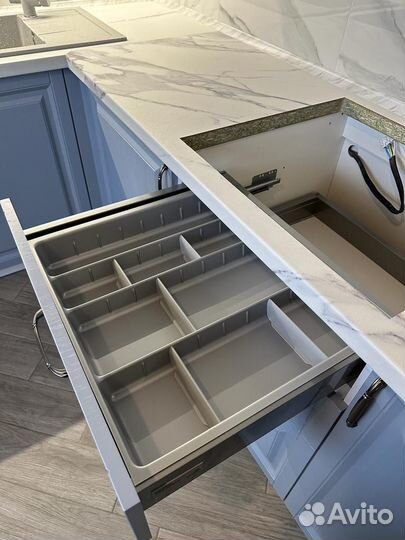 Кухня в стиле IKEA с замером