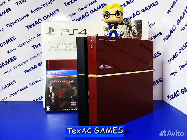 Playstation 4 Fat Metal Gear Solid 5 (Крм)