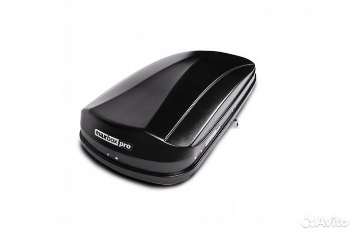 Бокс на крышу Max Box 460 л., черный глянцевый