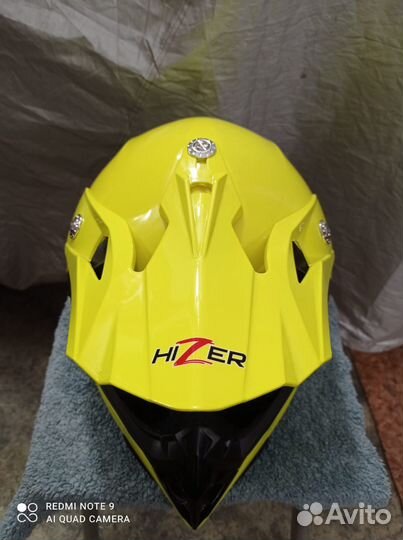 Шлем для мотокросс новый