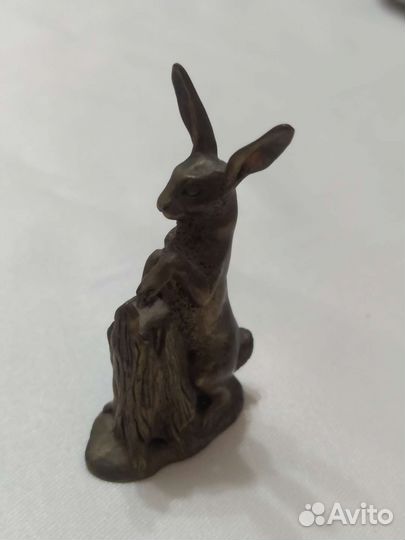 Символ года заяц,бронза, Моисейкин