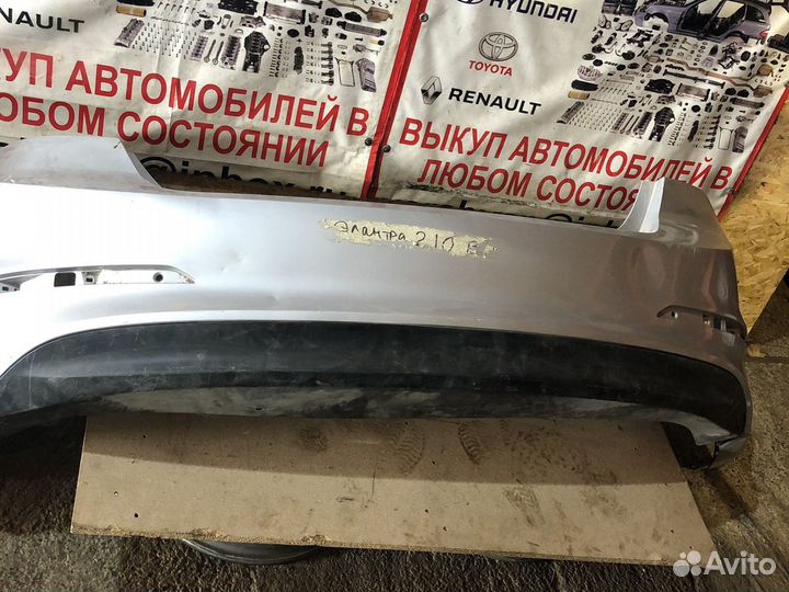 Задний бампер Hyundai Elantra AD