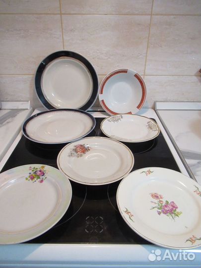 Тарелки и блюдца СССР пополняемые
