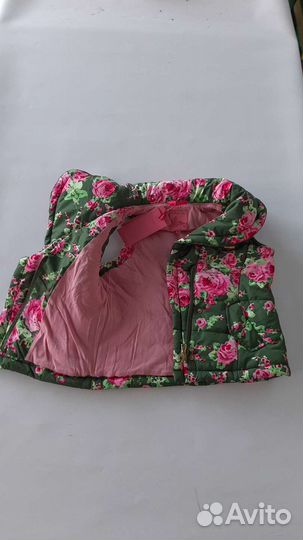 Безрукавка жилет для девочки faberlic р.104 Новая