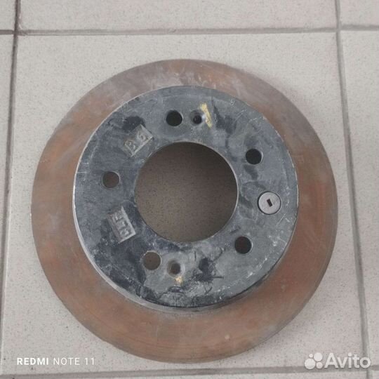 Диск тормозной задний Kia Ceed 06-12