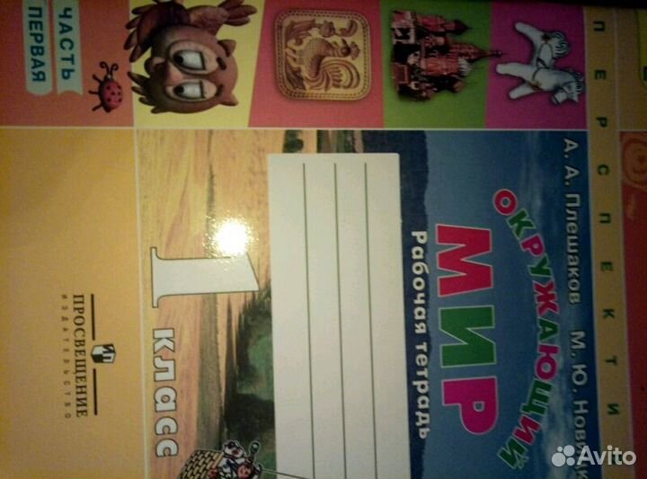 Плешаков Окружающий мир. 1 класс. Рабочая тетрадь