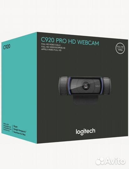 Веб-камера Logitech HD Pro Webcam C920