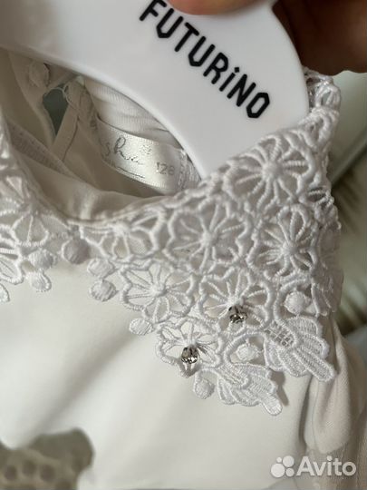 Блузка и брюки школьные для девочки(128)