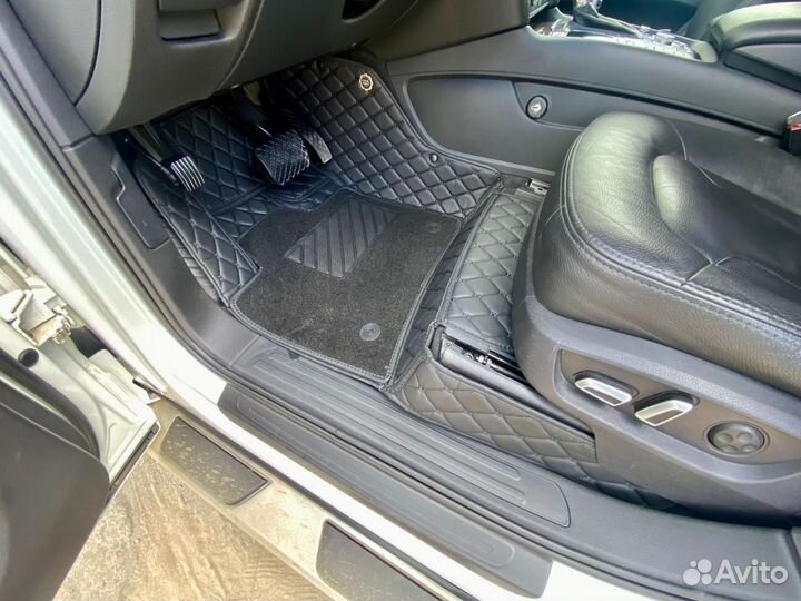 Коврики 5D из экокожи Lux MB S222 Maybach 15