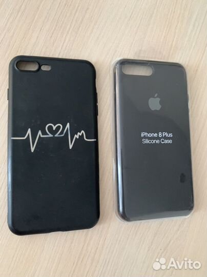 Чехол на iPhone 8 Plus -2 шт