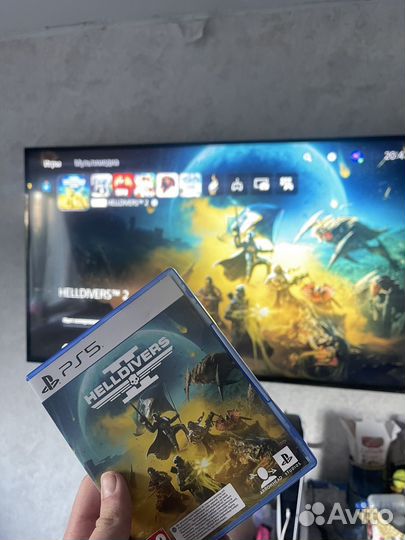 Helldivers 2 ps5 диск