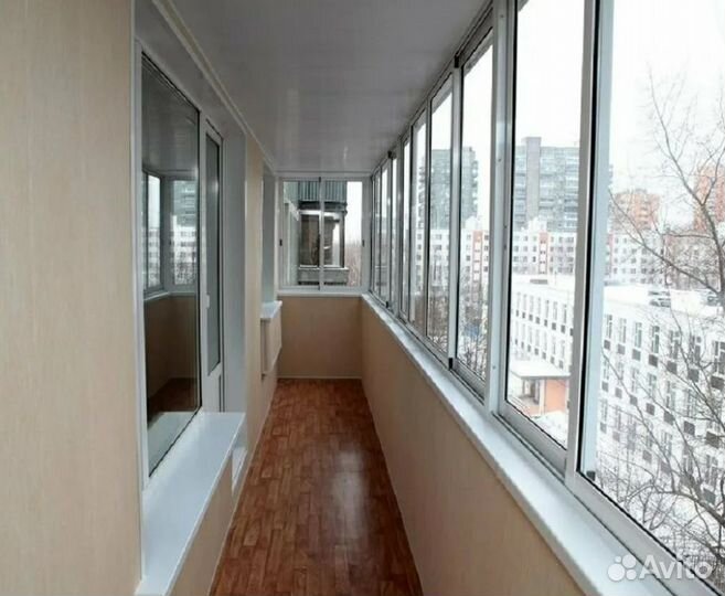 Окна на балкон раздвижное