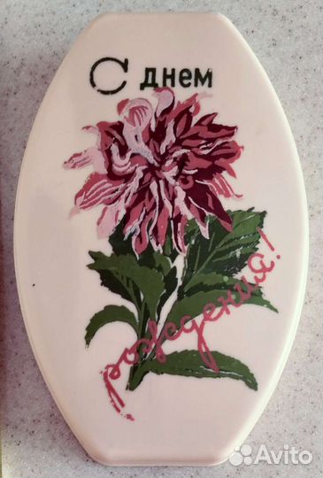 Шкатулка СССР карболит винтаж