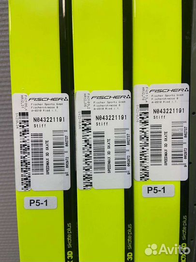 Беговые лыжи Fischer SpeedMax 3D Plus, CarbonLite