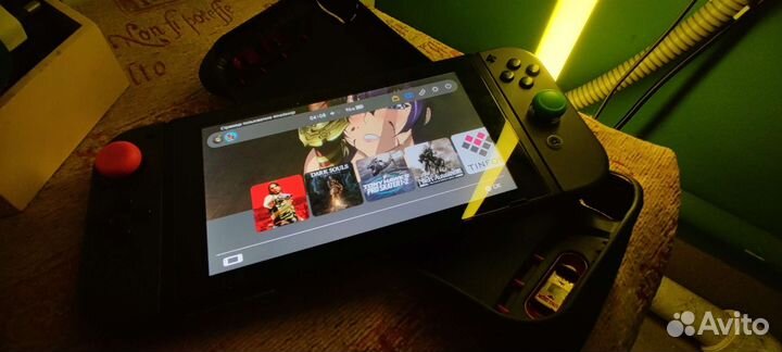 Nintendo switch прошитая 32/128gb