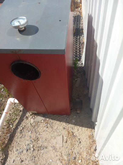 Твердотопливный котел длительного горения бу