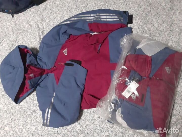 Зим.Тренерская куртка Сб.Россия adidas р.44-46.48
