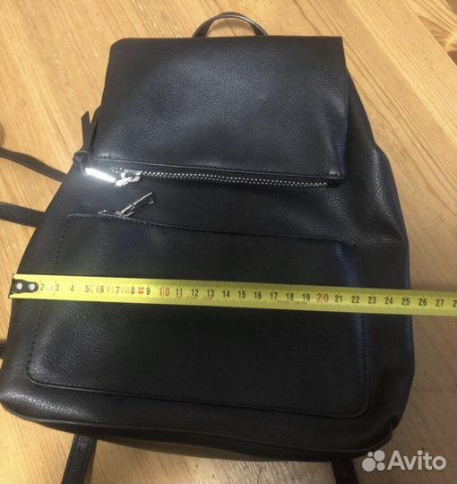 Рюкзак Zara, женский, кожа, новый