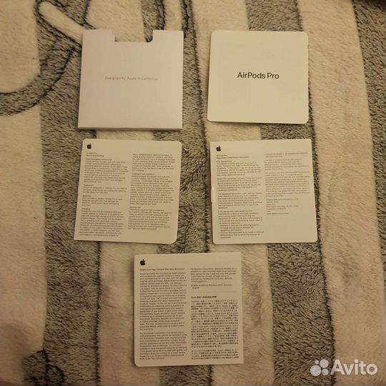 Коробка от airpods pro