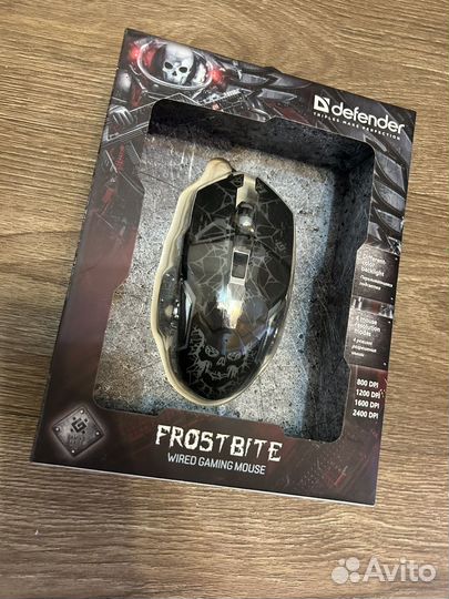 Игровая мышь defender frostbite