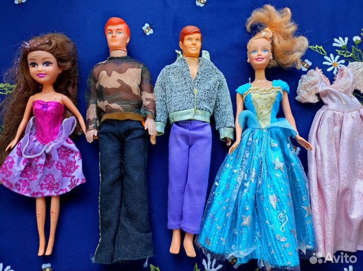 Игрушки для девочек пакетом Бронь