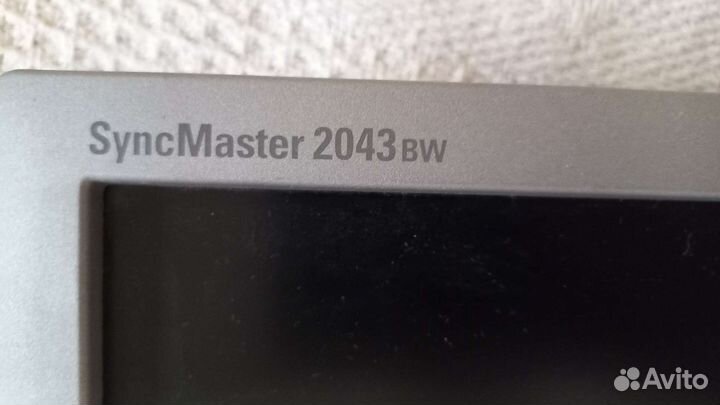 Монитор Samsung syncmaster 2043 BW