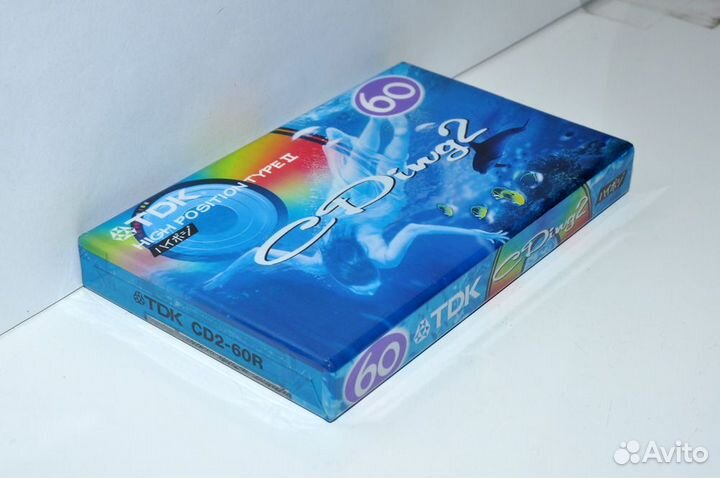 Аудиокассета TDK CDing-2 60 (276)
