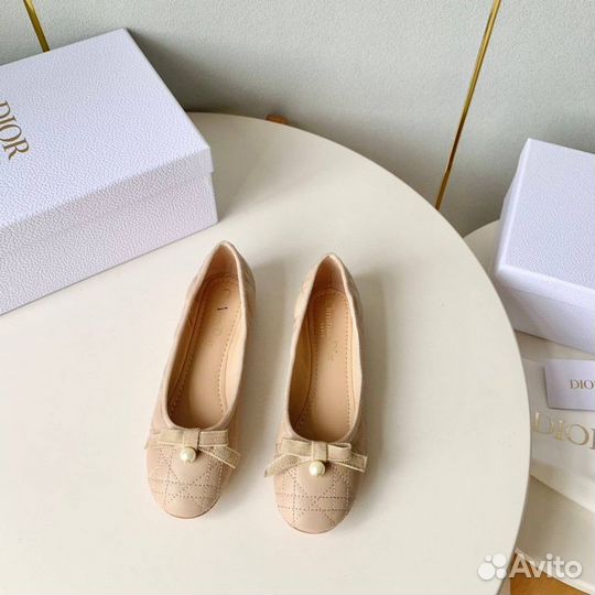 Балетки dior flat