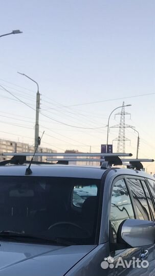 Поперечины на рейлинги Pajero sport