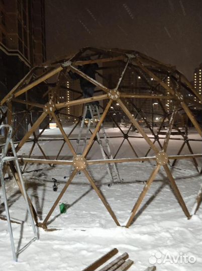 Геокупол для глемпинга