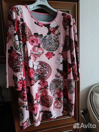 Одежда большого размера туника, кофта 68-70