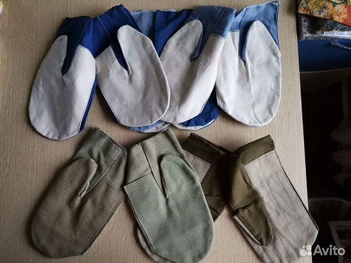 Рукавицы рабочие, разные СССР