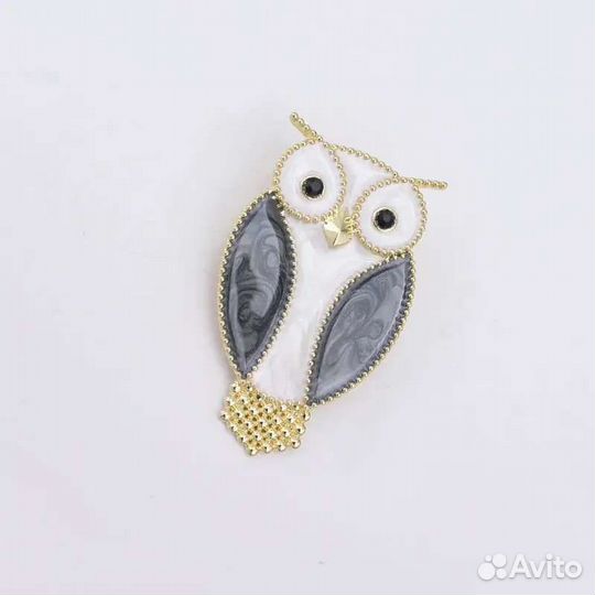 Брошь сова