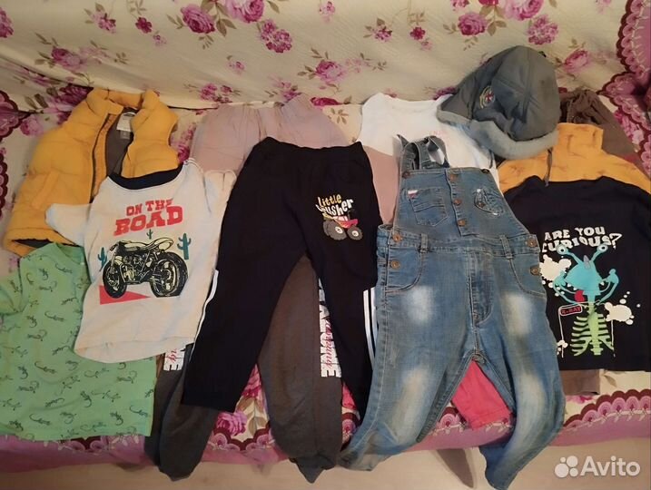 Детские вещи пакетом 5-6 лет