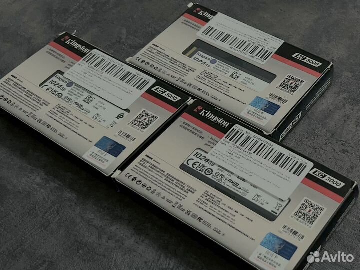 SSD Kingston KC3000 1TB - Новый