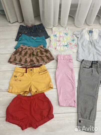 Вещи пакетом на девочку 3-4 года