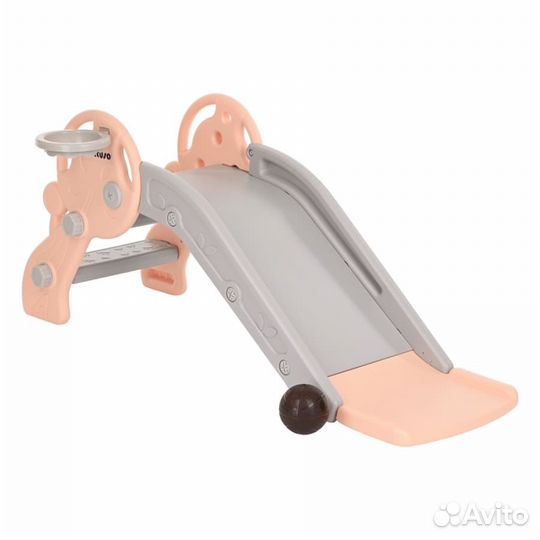 Горка Pituso «Мини» с баскетбольным кольцом L-XS02