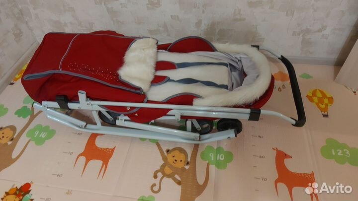 Санки коляска pikate