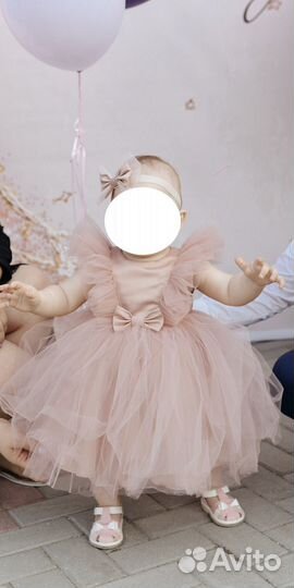 Платье для девочки 80 размер