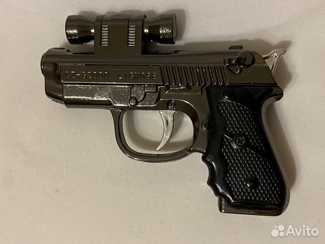 Зажигалка пистолет с лазерной указкой Lignose