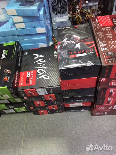 Топовые AMD Карты RX 480 580 560 570